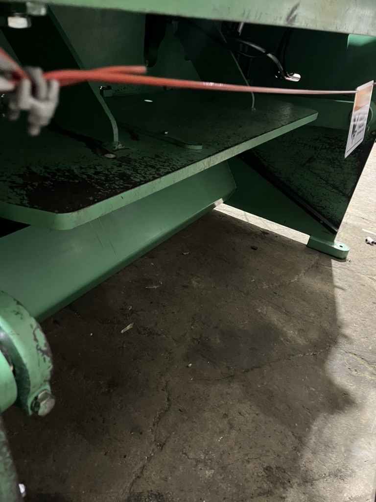 6’ X 1/4’ Accurshear Model 62506 Hydraulic Power Squaring Shear 